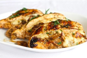 Оригинальные рецепты курицы с грибами в духовке — с сыром, шампиньонами, картошкой