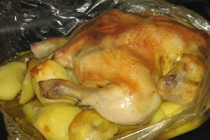 Рецепт курицы с яблоками в духовке: запекаем в форме, рукаве, с черносливом или картошкой